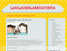 Tablet Screenshot of laulauenlaseuatinta.wordpress.com