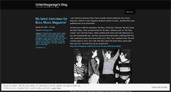 Desktop Screenshot of girlsinthegarage.wordpress.com
