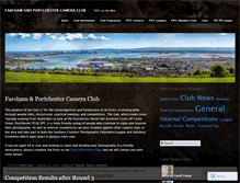 Tablet Screenshot of farehamportchestercc.wordpress.com