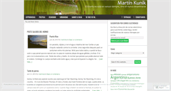 Desktop Screenshot of martinkunik.wordpress.com