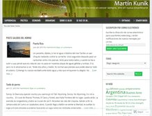Tablet Screenshot of martinkunik.wordpress.com
