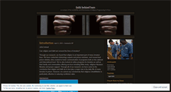 Desktop Screenshot of faithbehindbars.wordpress.com