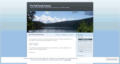 Desktop Screenshot of prallfamily.wordpress.com