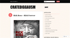 Desktop Screenshot of cratediggausm.wordpress.com