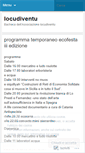 Mobile Screenshot of iocudiventu.wordpress.com
