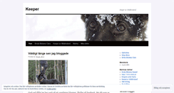 Desktop Screenshot of keeperinorr.wordpress.com