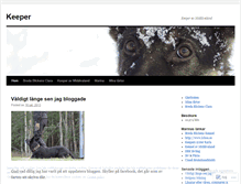 Tablet Screenshot of keeperinorr.wordpress.com