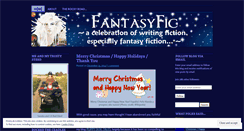 Desktop Screenshot of fantasyfic.wordpress.com