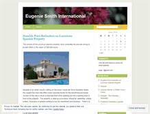 Tablet Screenshot of eugeniesmith.wordpress.com