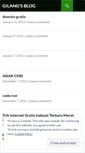 Mobile Screenshot of gilangsuryaditama.wordpress.com