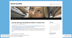 Desktop Screenshot of drivenbydata.wordpress.com