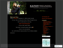 Tablet Screenshot of kathyfreundel.wordpress.com