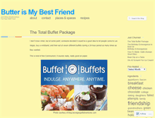 Tablet Screenshot of butterismybestfriend.wordpress.com