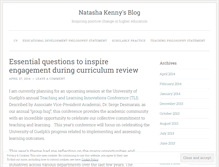 Tablet Screenshot of natashakenny.wordpress.com