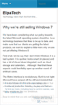 Mobile Screenshot of elpatech.wordpress.com