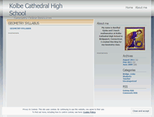 Tablet Screenshot of kcgeometry09.wordpress.com