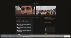 Desktop Screenshot of needtobike.wordpress.com