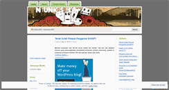 Desktop Screenshot of ntunkz.wordpress.com