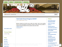 Tablet Screenshot of ntunkz.wordpress.com