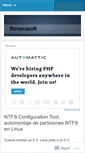 Mobile Screenshot of benacasoft.wordpress.com