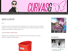 Tablet Screenshot of curvasg.wordpress.com