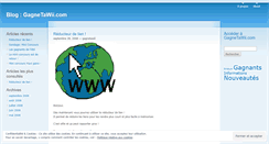 Desktop Screenshot of gagnetawii.wordpress.com