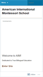 Mobile Screenshot of americanmontessori.wordpress.com