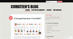 Desktop Screenshot of comateensblog.wordpress.com