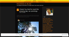 Desktop Screenshot of micknail.wordpress.com