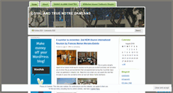 Desktop Screenshot of ndmublog.wordpress.com