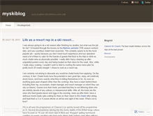 Tablet Screenshot of myskiblog.wordpress.com