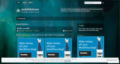 Desktop Screenshot of mehdidotcom.wordpress.com