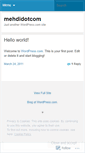 Mobile Screenshot of mehdidotcom.wordpress.com