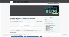 Desktop Screenshot of hackoblog.wordpress.com