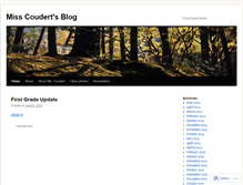Tablet Screenshot of ccoudert.wordpress.com