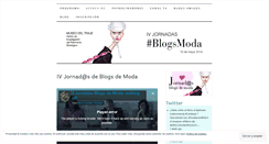 Desktop Screenshot of blogsmoda.wordpress.com