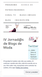 Mobile Screenshot of blogsmoda.wordpress.com