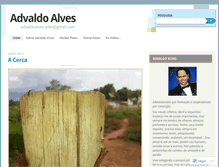 Tablet Screenshot of advaldoalves.wordpress.com