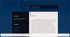 Desktop Screenshot of acaciawood.wordpress.com
