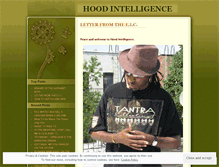 Tablet Screenshot of hoodintelligence.wordpress.com