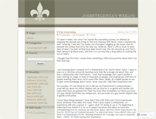 Tablet Screenshot of joshstegenga.wordpress.com