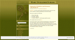 Desktop Screenshot of mguillem.wordpress.com