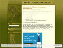 Tablet Screenshot of mguillem.wordpress.com