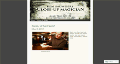 Desktop Screenshot of 1stmagic.wordpress.com