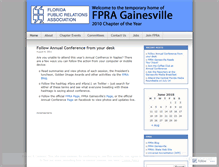 Tablet Screenshot of fpragville.wordpress.com