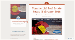 Desktop Screenshot of crosbierealestategroup.wordpress.com
