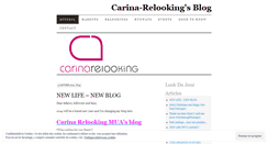 Desktop Screenshot of carinarelooking.wordpress.com