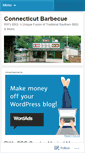 Mobile Screenshot of connecticutbarbecue.wordpress.com