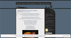 Desktop Screenshot of petilouh.wordpress.com