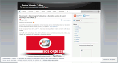 Desktop Screenshot of jessimonnier.wordpress.com